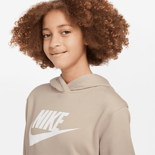 Nike NSW Club HBR Fleece Hoodie Image 3 of 3. Tap to open photo gallery.