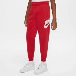 Boys' Grade School - Nike NSW Club HBR Fleece Joggers - University Red/White