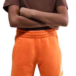 Boys' Grade School - Nike NSW Club HBR Fleece Joggers - Bright Ceramic/White