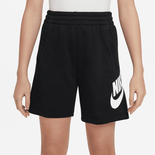 BOYS - Nike Club Shorts - Black/White