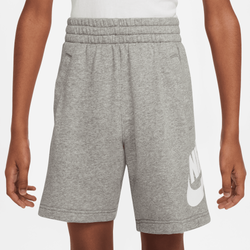 Boys' Grade School - Nike Club Shorts - Grey/White