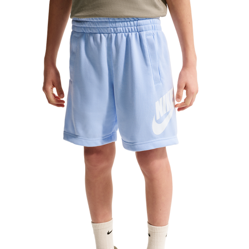  - Nike Club Shorts - White/Hydrogen Blue
