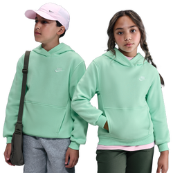 Boys' Grade School - Nike NSW Club Fleece Hoodie - Mint Foam/White