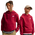 Nike NSW Club LBR Fleece Hoodie - Boys' Grade School White/Tough Red