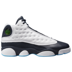 Boys' Grade School - Jordan Retro 13 - White/Navy