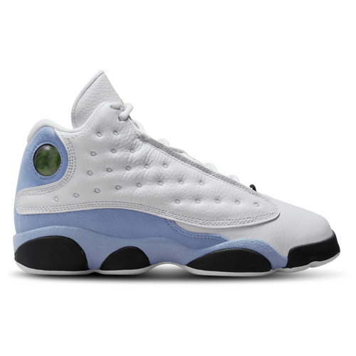 

Boys Jordan Jordan Retro 13 - Boys' Grade School Shoe Yellow Ochre/White/Cement Grey Size 05.0