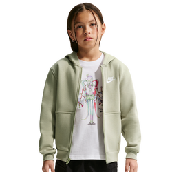 Boys' Grade School - Nike NSW Club Fleece Full-Zip LBR Hoodie - 