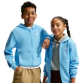 Nike NSW Club Fleece Full-Zip LBR Hoodie - Nike Football Blue/White