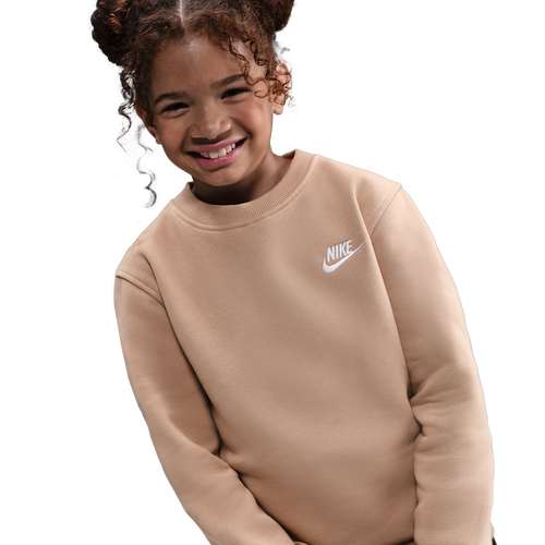 Nike Club Fleece Crew LBR - Nike White/Hemp