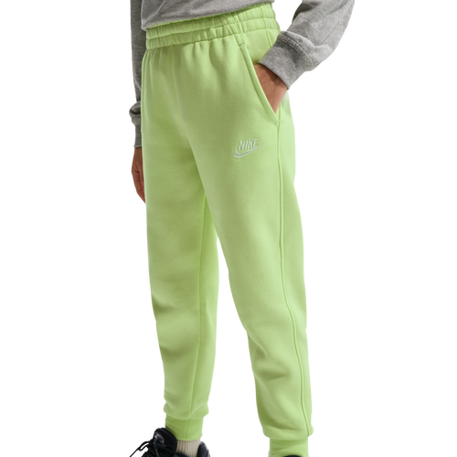 Nike NSW Club LBR Fleece Joggers - Nike Lt Liquid Lime/White