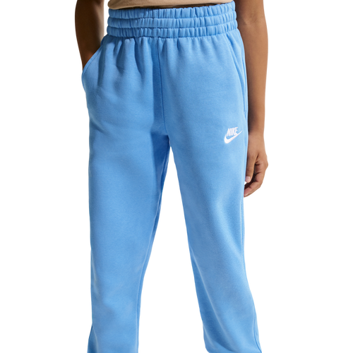  - Nike NSW Club LBR Fleece Joggers - White/University Blue