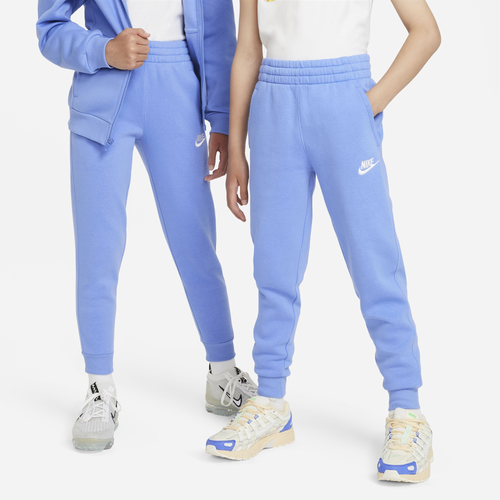 

Nike Boys Nike NSW Club LBR Fleece Joggers - Boys' Grade School Polar/White Size XL