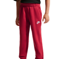 Nike NSW Club LBR Fleece Joggers - Nike White/Tough Red