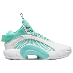 Boys' Grade School - Jordan AJ XXXV - White/Silver/Jade