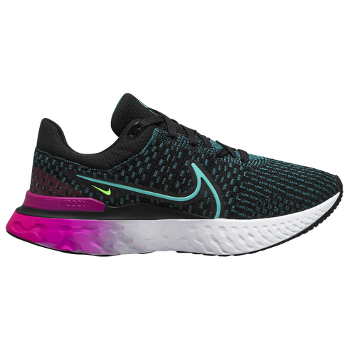 

Nike Womens Nike React Infinity Run Flyknit 3 - Womens Running Shoes Dynamic Turquoise/Black/Pink Size 11.0