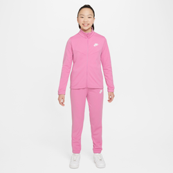 Boys' Grade School - Nike NSW Full-Zip HBR Tracksuit  - Pink/Pink