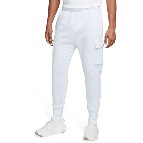 MENS - Nike NSW Cargo Club Pants - White/Football Grey