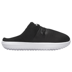 Women's - Nike Burrow Slippers - Black/White