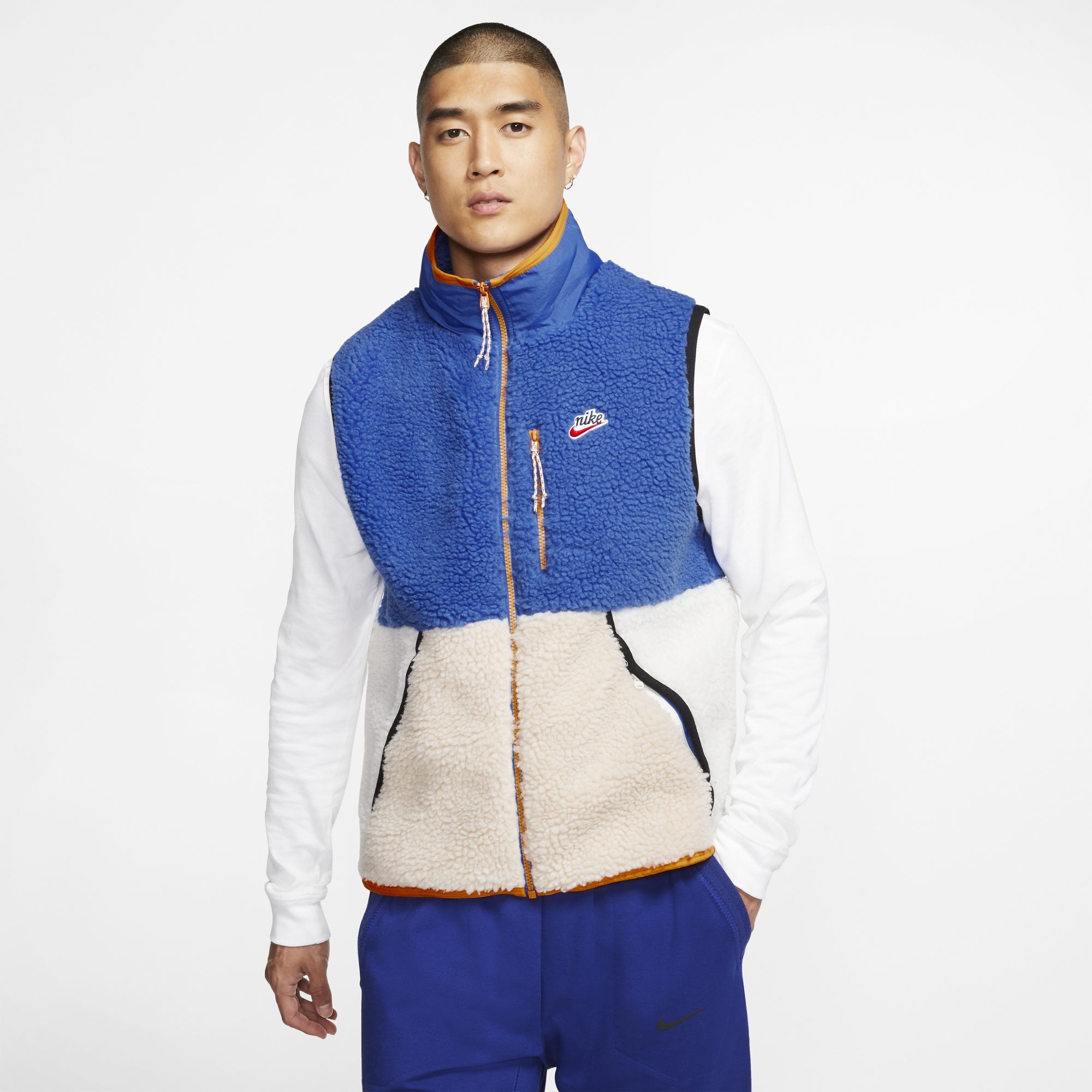 nike fleece vest