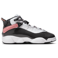 Jordan 6 Rings - Jordan White/Anthracite Red Stardust