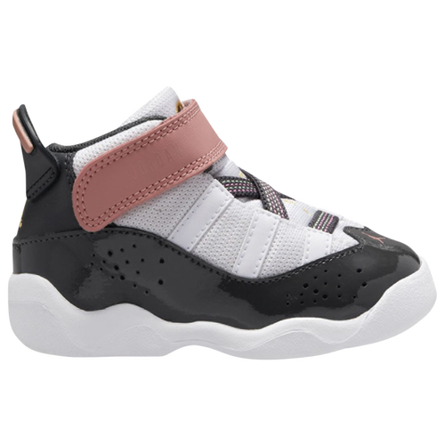 GIRLS - Jordan 6 Rings - White/Red Stardust Anthracite