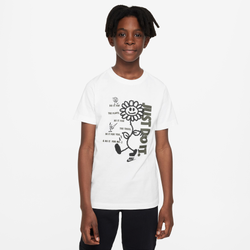 Boys' Grade School - Nike NSW JDI Flower T-Shirt - White