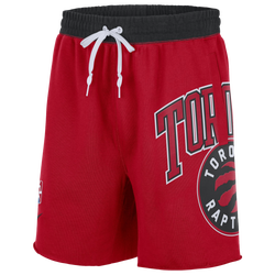 Men's - Nike Raptors Fleece CTS 75 Shorts - Red/Black