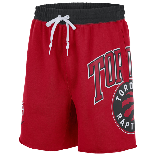 

Nike Mens Nike Raptors Fleece CTS 75 Shorts - Mens Red/Black Size XL