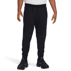 Boys' Grade School - Nike NSW Tech Fleece Pant - Black/Black/Black