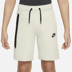 Boys' Grade School - Nike Tech Fleece Shorts - Brown/Brown
