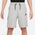 Nike Tech Fleece Shorts - Boys' Grade School Grey/Black