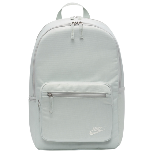 Shop Nike Heritage Eugene Backpack In Light Silver/light Silver/phantom