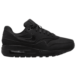 Boys' Grade School - Nike Air Max 1 - Black/Black/Black