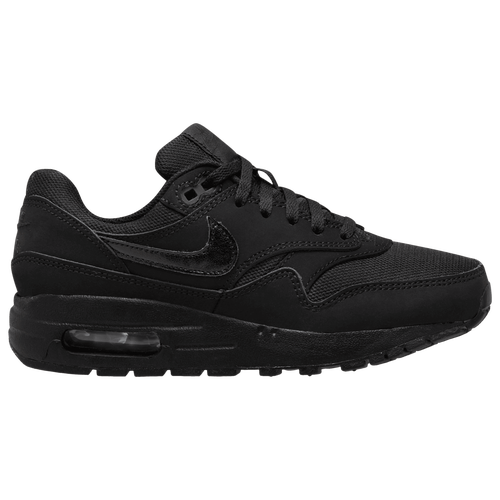 Shop Nike Boys   Air Max 1 In Black/black/black