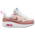 Nike Air Max 1 EasyOn - Girls' Preschool White/Red Stardust/Guava Ice