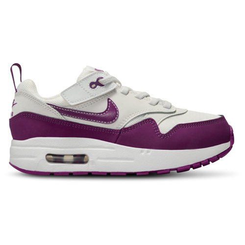 Shop Nike Boys  Air Max 1 Easyon In White/violet
