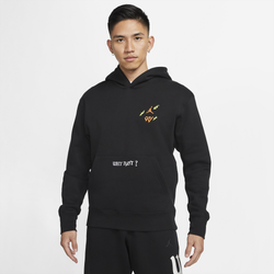 Men's - Jordan Why Not Zer0 Fleece Pullover Hoodie - Black/White