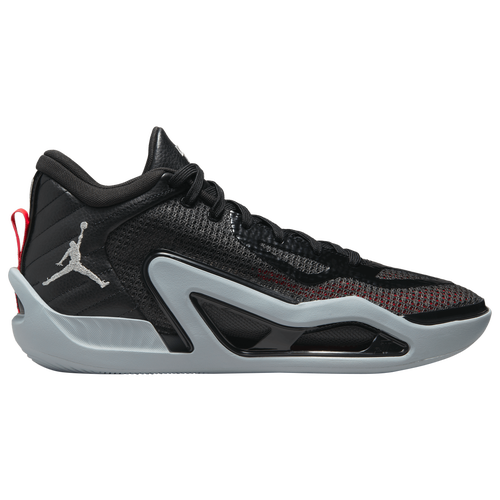 

Jordan Mens Jordan Tatum 1 V3 - Mens Shoes Silver/Black/Grey Size 10.5