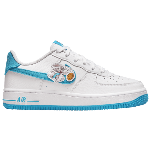 

Nike Boys Nike Air Force 1 '06 - Boys' Grade School Basketball Shoes Scuba Blue/White Size 4.0