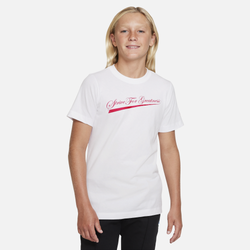 Boys' Grade School - Nike LeBron T-Shirt - White/White