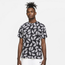 Nike Essentials All Over Print T-Shirt - Men's Black/White