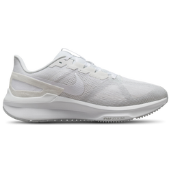 Men's - Nike Air Zoom Structure 25 Wide - White/White/Pure Platinum
