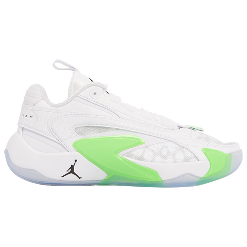 

Boys Jordan Jordan Luka 2 - Boys' Grade School Basketball Shoe White/Black/Green Strike Size 04.0