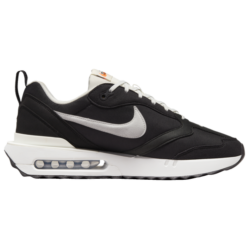 

Nike Mens Nike Air Max Dawn - Mens Running Shoes Black/Summit White/Metallic Silver Size 8.0