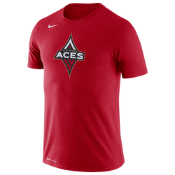 Women's - Nike Aces U Dry Essential Logo T-Shirt - University Red/Black