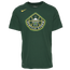 Nike WNBA U Dry Essential Logo T-Shirt - Women's Fir Green/Yellow Strike