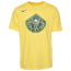 Nike WNBA U Dry Essential Logo T-Shirt - Women's Yellow Strike/Fir Green