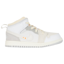 Boys' Toddler - Jordan AJ 1 Mid SE Craft - White/Neutral Grey