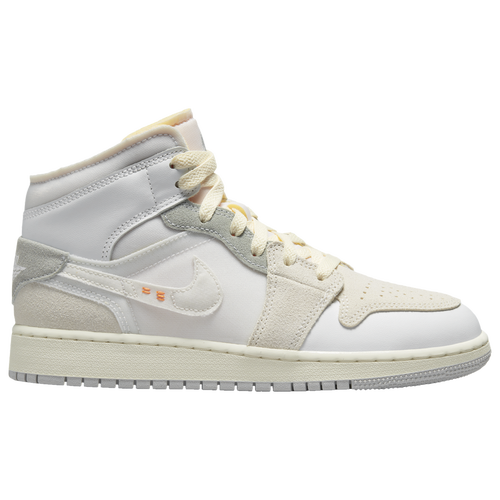  - Jordan AJ 1 Mid SE - Neutral Grey/White