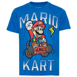 Boys' Grade School - Mario Mario Winner Winner Culture T-Shirt - Royal/Royal